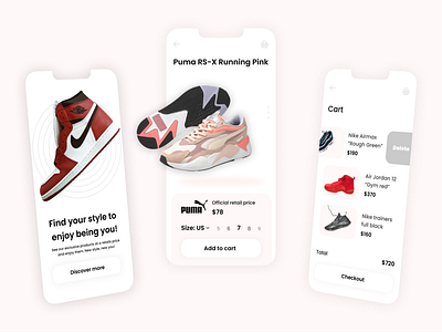 Shoosh (Shoes App Design)👟