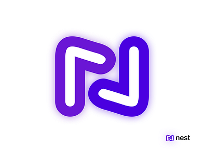 "NEST" (Wordmark Logo Design) 🇳