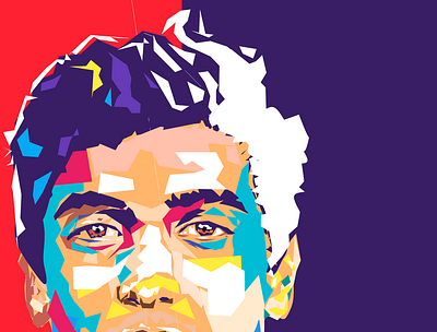 digital illustration wpap art cartoon design digital art digital illustration digitalpaint illustration paint