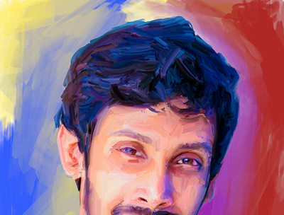 DIGITAL PAINT MAMUR BHAI art cartoon design digital art digital illustration digitalpaint illustration paint