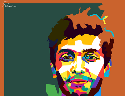 WPAP STYLE DIHAN art cartoon design digital art digital illustration digitalpaint illustration paint