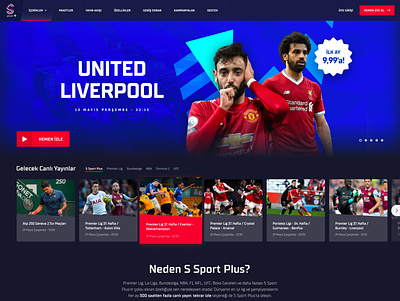 S Sport Plus design football formula 1 premier league soccer sport ui user interface ux web
