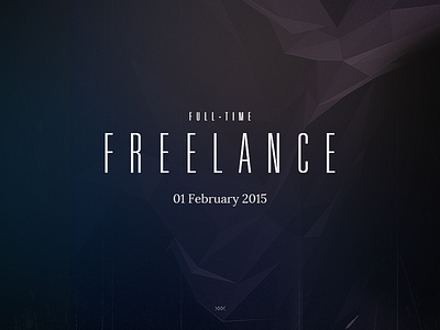 I'm freelancer!