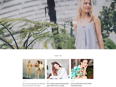 Christina - Fashion & Lifestyle black blog envato feminine magazine themeforest white wordpress