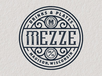 Mezze bar logo restaurant