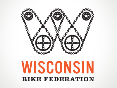 Wisconsin Bike Fed Logo Sketch