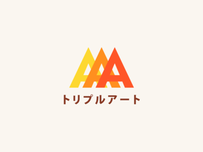 トリプルアート Logo Concept #1