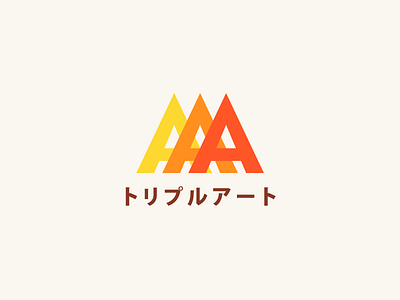 トリプルアート Logo Concept #1