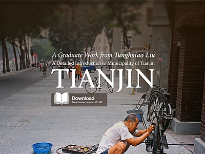 Tianjin Project - Website Mockup