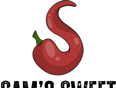 Sam's Sweet Chili Sauce Co. advertising branding graphic design illustration logo marketing print design rebranding typography