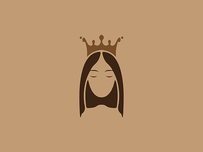Chocolate Queen Logo Design branding design graphic design illustration logo typography vector