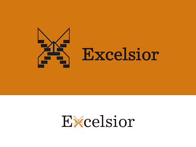 Excelsior Logo design branding design graphic design illustration logo typography vector