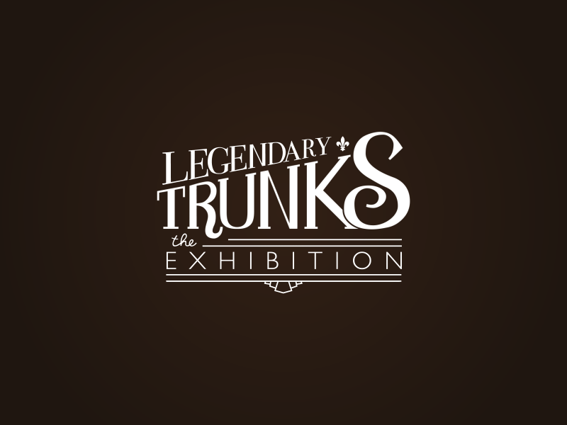Logotype Animation - Legendary Trunks animation branding design exhibition gif lettering logo logotype motion typography wordmark