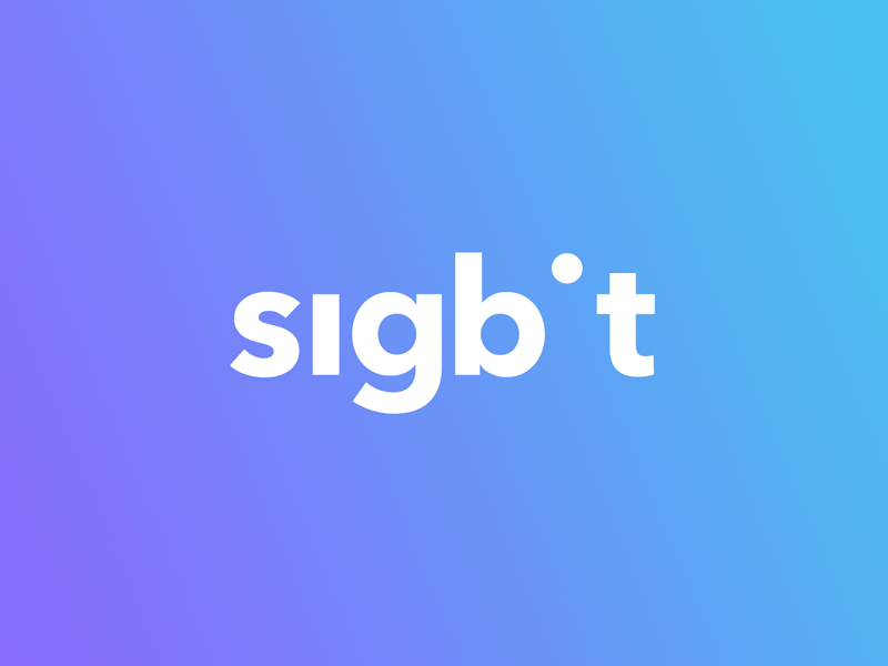 Logotype Animation - Significant Bit Rebranding agency animation branding gif lettering logo logotype motion typography wordmark