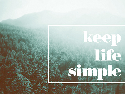 duo duotone nature quote quotes simple trees