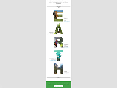 Earth Day Email