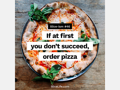 Slice-ism Social Campaign food instagram pizza social media