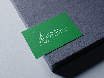 COYC Case study alumni belgrade bird branding business businesscard coyc diamond green logo logodesign outline print school serbia winner youth