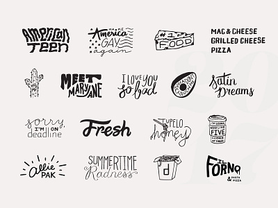 2017 Lettering Review hand drawn hand lettering illustration lettering type typography