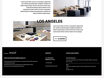 MAST BROTHERS website - Landing page ...3/3