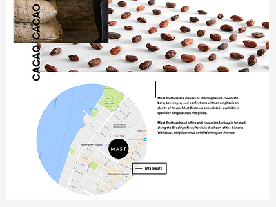 MAST BROTHERS website - About page...2/2