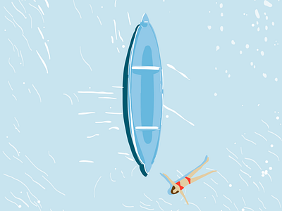 Summerswim illustration