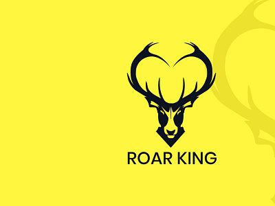 Roar king gaming logo branding business card design graphic design logo logo design minimalist logo poster design