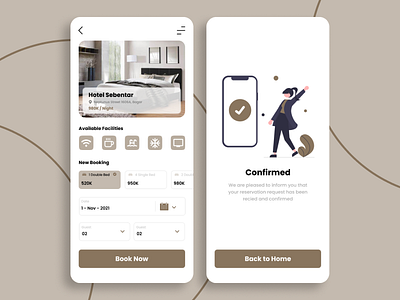 Booking Hotel - UI bookingticket design ui ux