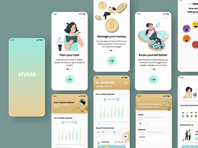 Daily app - Styble daily app design ui ux