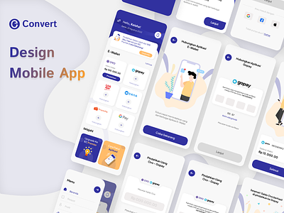 E-Convert UI Mobile App