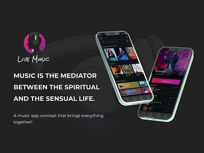 Live Music | Online Music Streaming App | CodeStore Technologies branding design graphic design illustration logo mobile app development mobile apps motion graphics music app online music streaming app typography ui ux vector web app development web apps