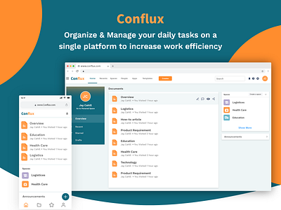 Conflux | Task Management Case Study | CodeStore Technologies