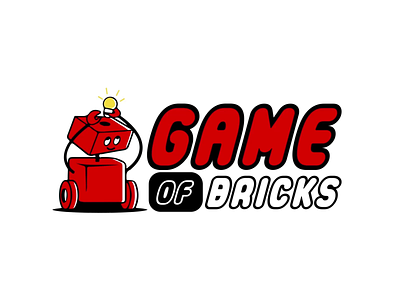 Game Of Bricks 3d animation blender branding lego logo motion graphics