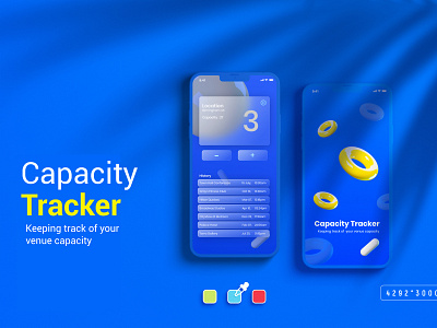 Capacity Tracker analytics buildings capacity conference data graphic design hotels meetings track typography ui ux