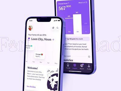 Furry Nomad – App Design beta coming soon consulting digital nomad finance furry nomad legal mobile app mobile tax nomad product tax tax consulting tax filling tax tracker taxation tracker upcoming product