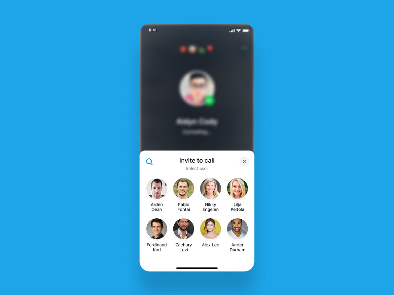 Telegram Calls Concept by Valera Pieŭnioŭ on Dribbble