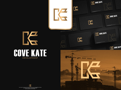 'Cove Kate' Development Logo Design 2022 app icon architect logo design brand idnetity branding business business loog design creative logo design development logo design flat logo design google graphic design icon logos logotype luxury minimalist logo design modern real estate logo design simple logo design vector