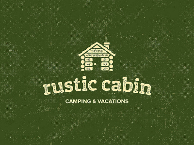 Rustic Cabin building cabin camp camping home house log log cabin retro rustic vintage