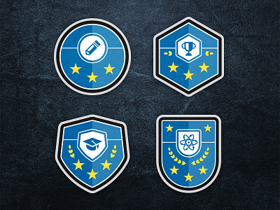 Moboom badges achievement app badge gamification level rank reward