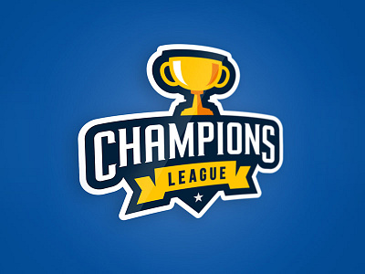 Champions League Emblem by Mike McDonald on Dribbble
