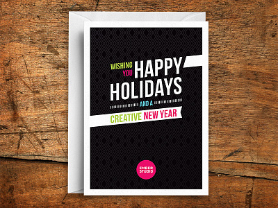 Ember Holiday Card card christmas greeting holiday mail new year print promo promotion self