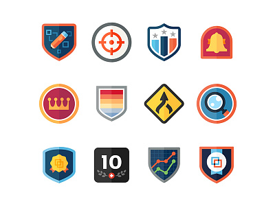 Metamarkets Badges achievement badge data gamefication icon metamarkets reward shield user