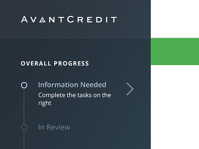 Dashboard - In Progress Customers avant avantcredit customers dashboard in progress onboarding