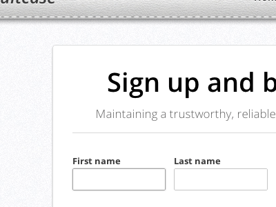 Sign up form sign ui up ux web