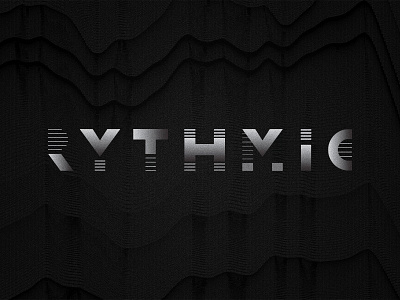 Rythmic Branding branding font house logo music pashkov rythmic techno