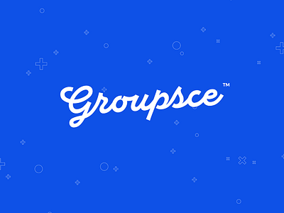 Groupsce Logo branding design identity logo pshkv