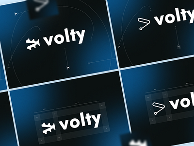 Volta - Electrical and Automotive industries branding graphic design logo