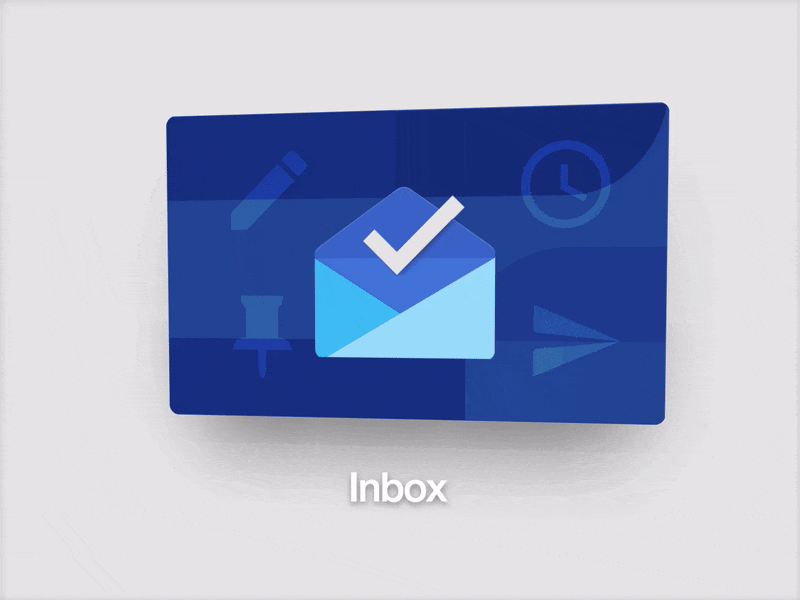 Inbox for Apple TV apple apple tv framer gmail icon inbox material