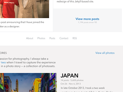 new blog homepage iterations blog