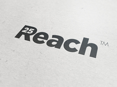 Reach25 brand branding logo mark ranking reach